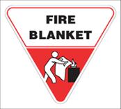 Fire Blanket Identification Sign 